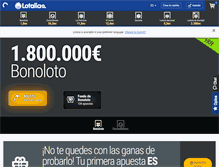 Tablet Screenshot of lotalia.com